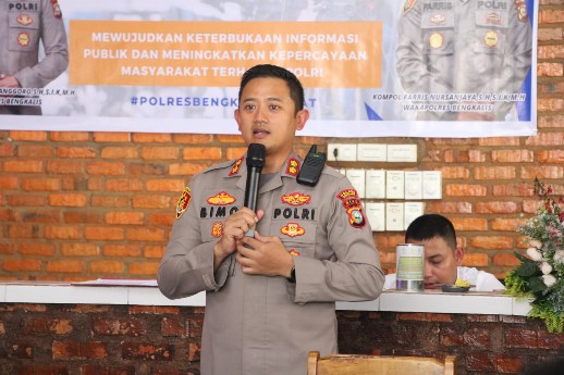 Ciptakan Keterbukaan Informasi, Kapolres Bengkalis Berkolaborasi Bersama Insan Pers